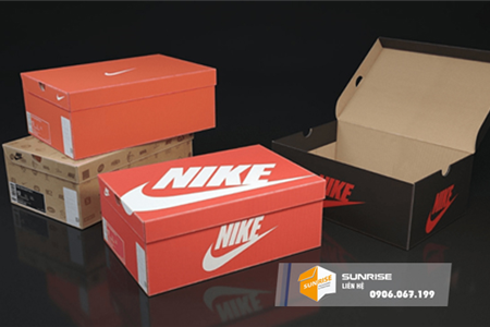 Sản xuất hộp carton sóng đựng Giầy, Đồ dễ vỡ, Thực phẩm