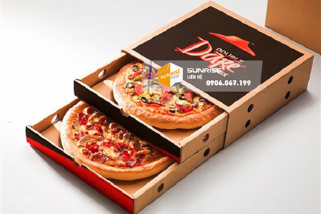 Xưởng in hộp bánh pizza chất lượng, giá tốt tại Hải Phòng