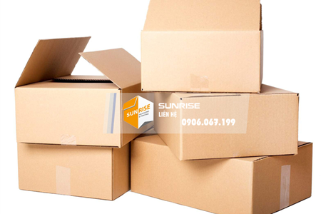 Top mẫu hộp carton đóng hàng tiện lợi giá rẻ | Sunrise