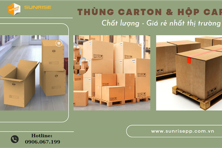 Đóng hàng thả ga, khỏi lo về giá với hộp carton giá rẻ nhất thị trường