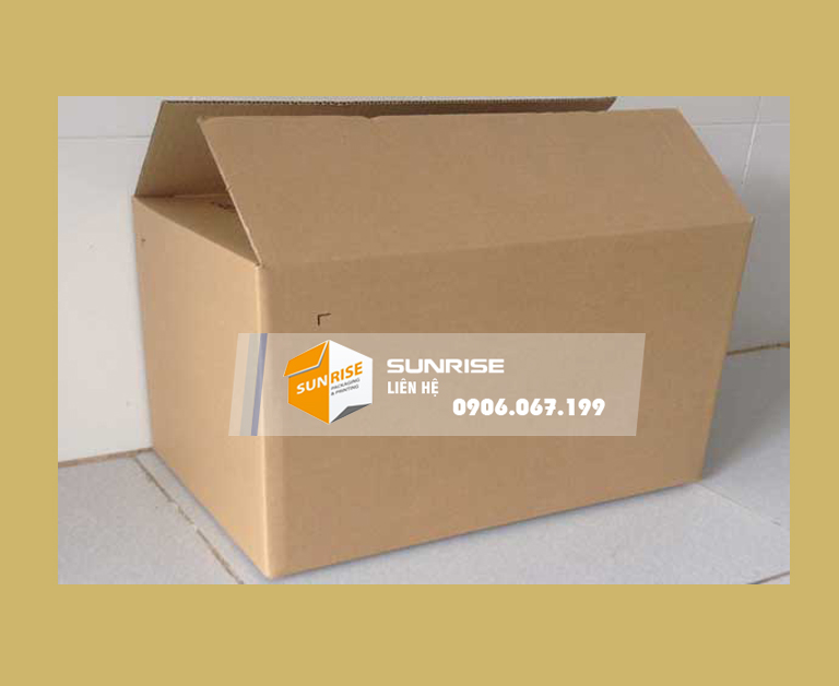 Thùng carton đối khẩu nắp dài