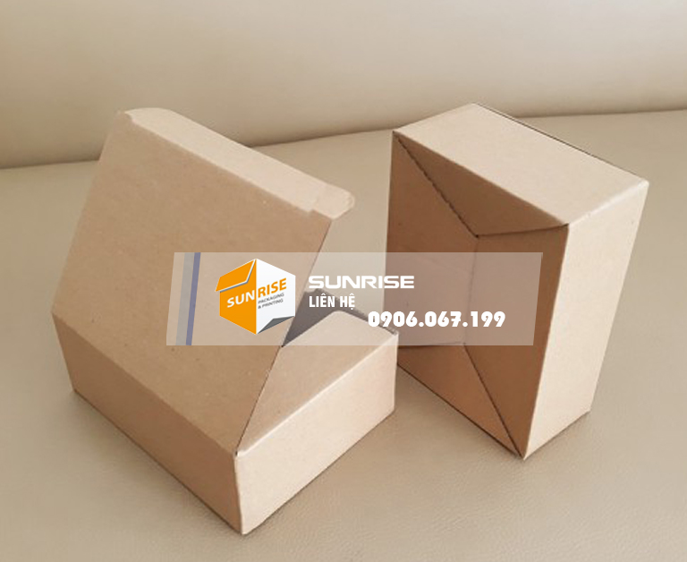 Hộp carton nắp cài