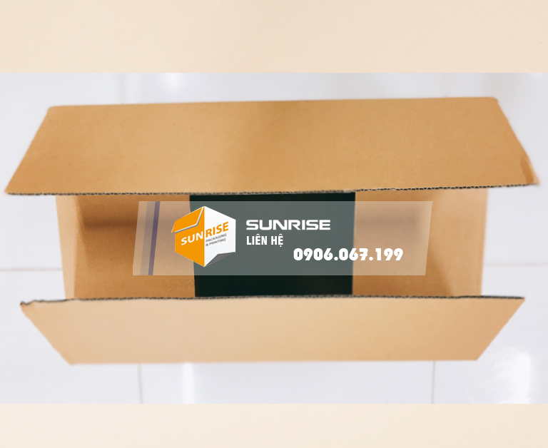 Thùng carton đối khẩu nắp dài