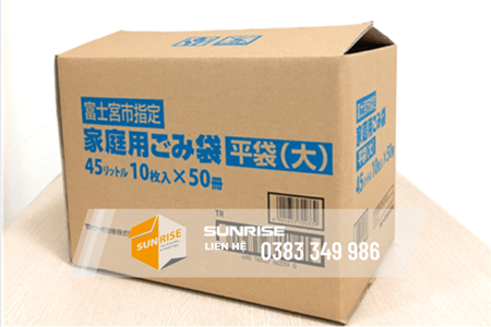 Thùng carton đối khẩu nắp thường